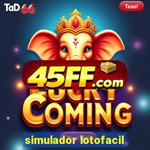 simulador lotofacil